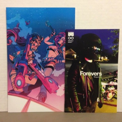LOT: TWO BLACK MASK LOCAL COMIC SHOP DAY 2016 LCSD VARIANTS KIM & KIM FOREVERS