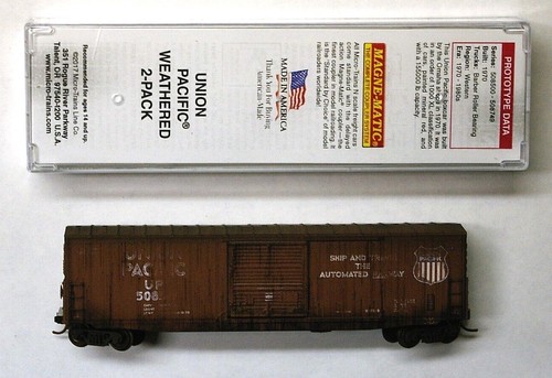 Microtrenes MTL 18052032 Union Pacific B-70-8 UP 508517 FW desgastados de fábrica | Zustand: New