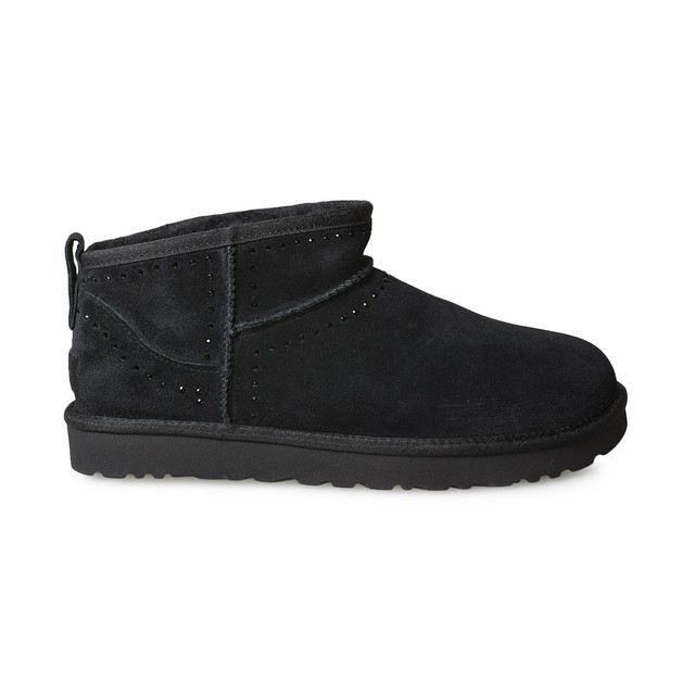Ultra Mini Bling Women BOOTS Suede 