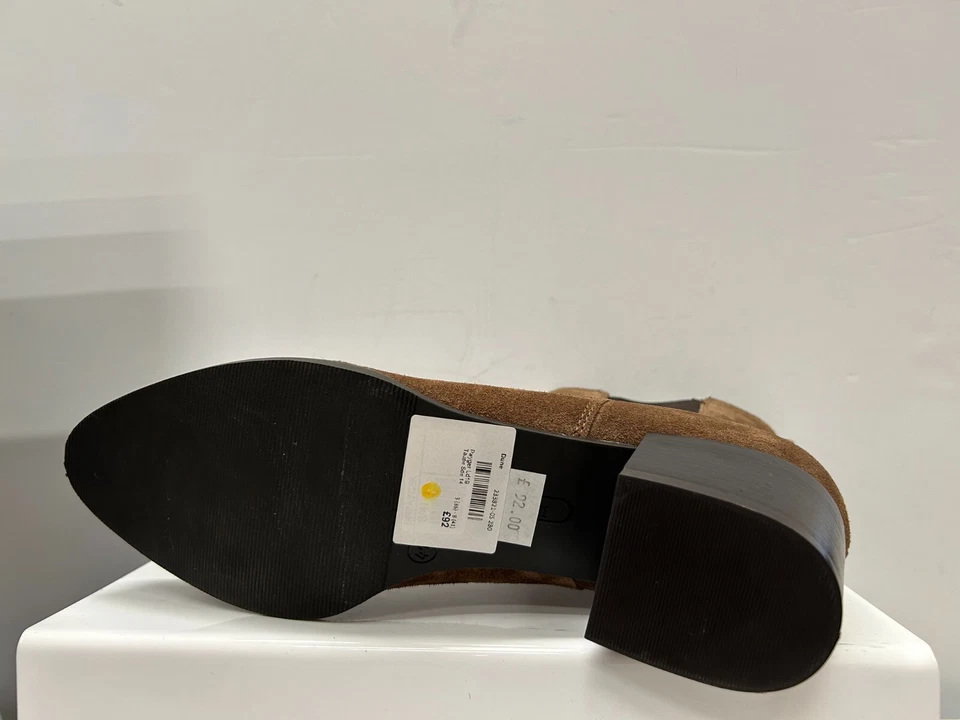 DUNE LONDON Botín De Tacón De Nubuck Payger UK 8 US 10 EU 41 REF M391- - Imagen 4 de 4