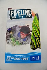 New Pipeline Sno 36" Inflatable Lazer Sled Snow Tube 1 Rider Aqua Leisure