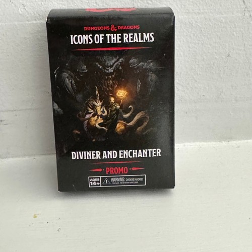 Dungeons & Dragons D&D Miniatures DIVINER AND ENCHANTER Promo NIB