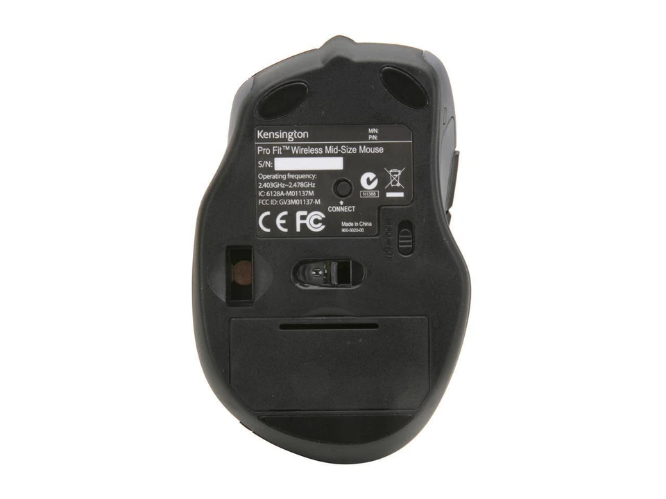 Kensington Pro Fit K72405US Black 1 x Wheel USB RF Wireless Optical Mid-Size - Image 4 of 4