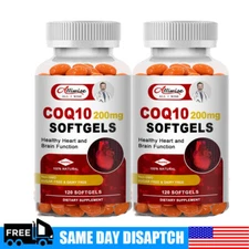 300mg Coenzyme Q-10 Antioxidant, Heart Health Support, Increase Energy & Stamina