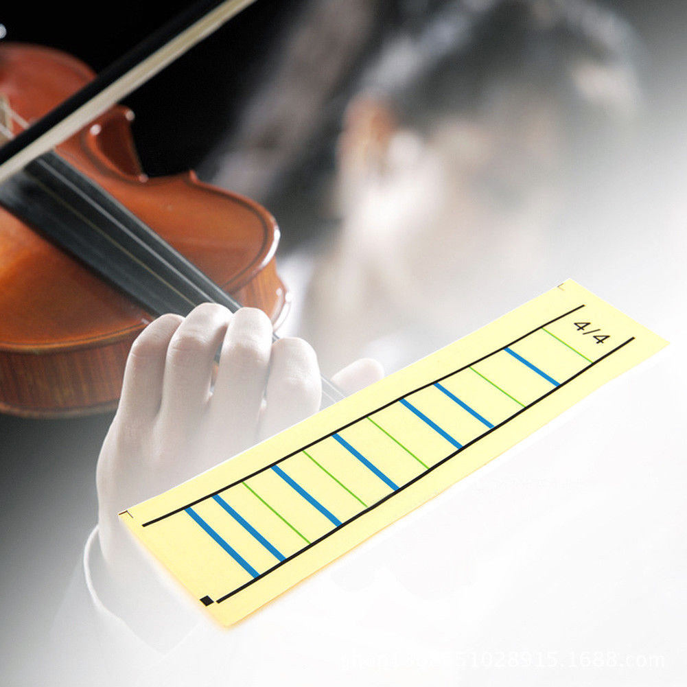 4/4 Violin Fretboard Sticker Fingerboard Marker Fiddle Learn Note Chart