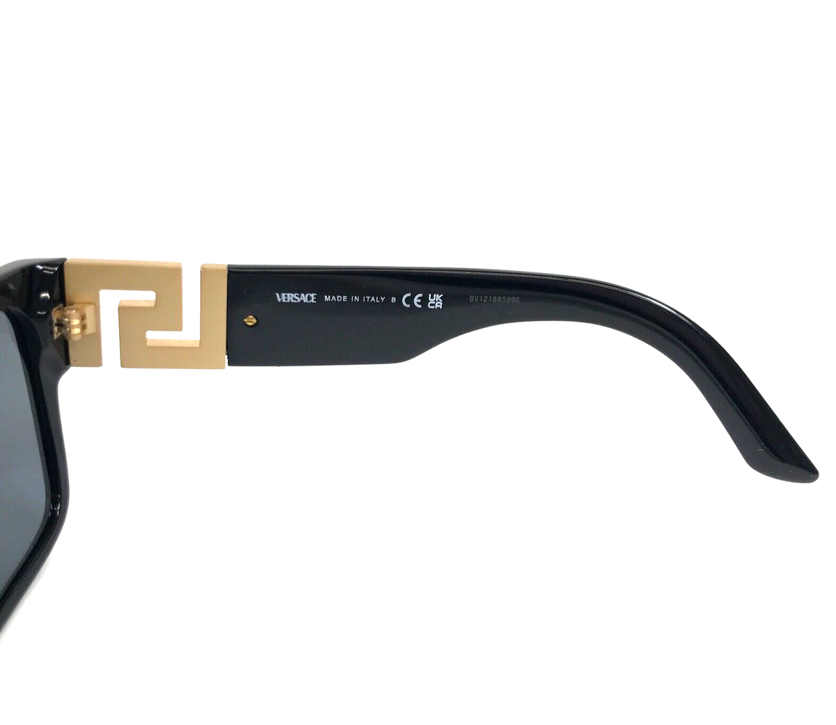 Versace Sunglasses MOD.4296 GB1/87 Back Gold Square Frames with
