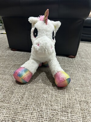 Walmart Giant Unicorn Cuddly Toy GIANT Stuffed Animal Unicorn Plush