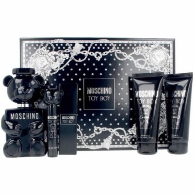 Moschino Set Toy Boy EDP Spray 100 ml 3,4 fl.oz. 4 Stück