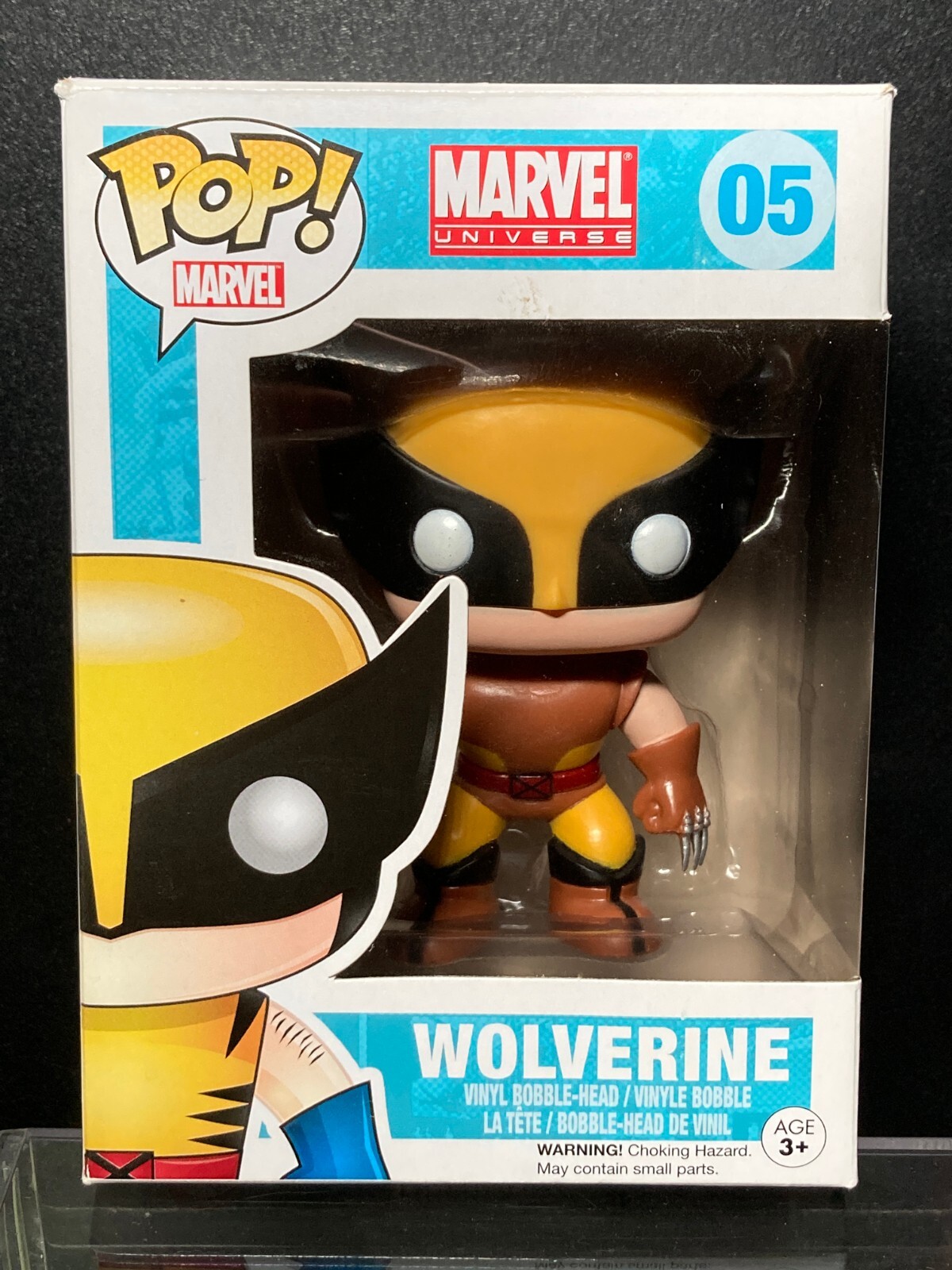 Funko Pop Marvel Universe 05 Wolverine Brown In Soft Protector