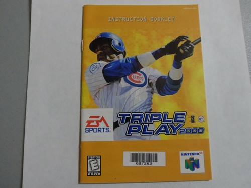 Choose: Nintendo N64 Manuals, 100% Original, Pick from List, Instruction books - Picture 46 of 70