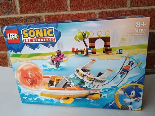 LEGO Sonic the Hedgehog: Tails' Adventure Boat 76997 New / Sealed