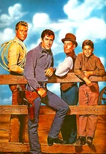 LARAMIE CAST Photo Magnet @ 3"x5"