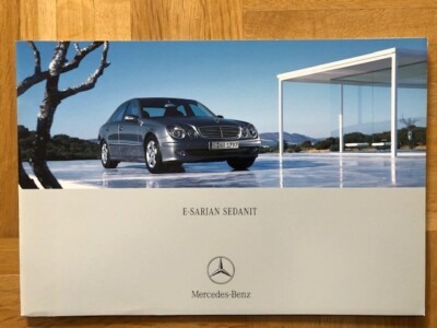 Prospekt Mercedes E-Klasse W211 2004 Broschüre Brochure Katalog Catalog