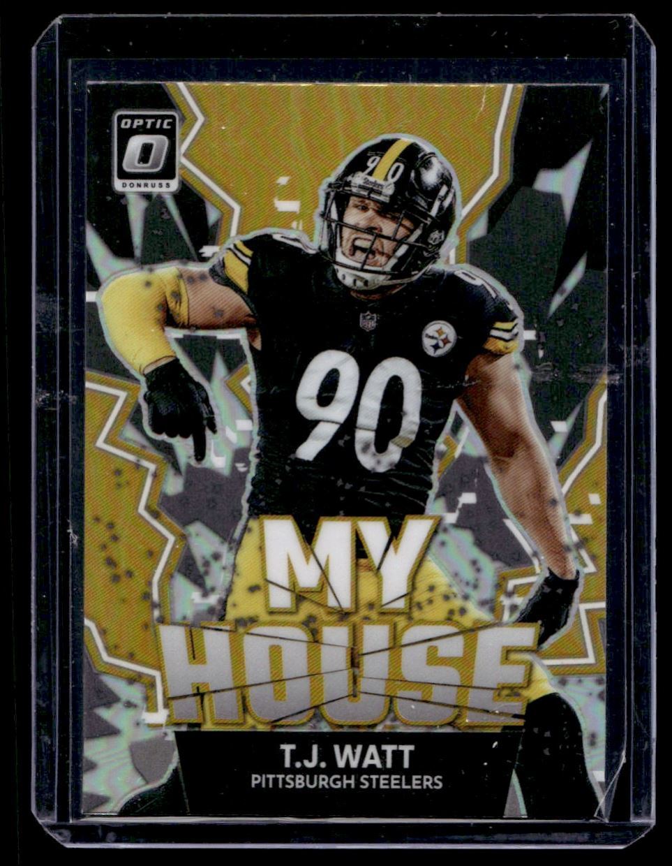 2022 Donruss Optic My House Holo T.J. Watt Pittsburgh Steelers #MH-20