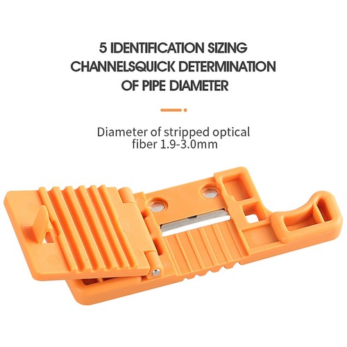 1.9mm to 3.0mm Fiber Optical Cable Ribbon Stripper Loose Tube Buffer Mid-Span - Picture 3 of 13