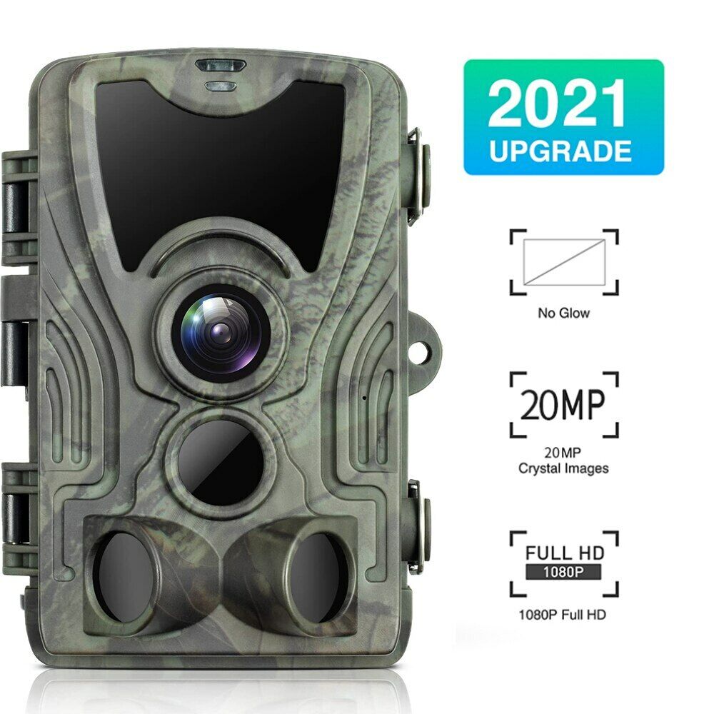 Outdoor 20MP 1080P Hunting Trail Camera Wildlife Night Vision Trap Game Scouting
