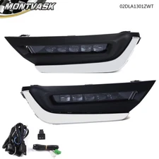 Fit For 2017-2018 Honda CR-V CRV LED Daytime Running Lights Fog Light Left+Right