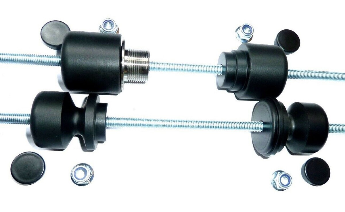 KTM 1290 SUPERDUKE R FRONT AND REAR AXLE CRASH PROTECTION PUCKS