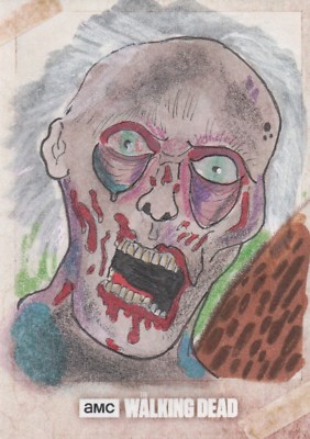 The Walking Dead Evolution, Sketchkarte 1/1 