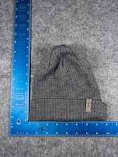 Bula Beanie Toque Adult One Size Gray Knit Wool Acrylic Blend Ski Made Canada