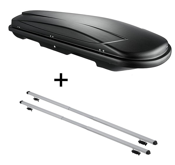 Dachbox Juxt600L+DachträGer Rapid FüR Volkswagen Tiguan 5N 5TüRer 07-16-image
