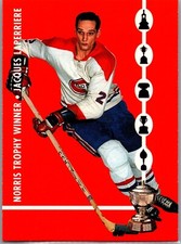 1995-96 Parkhurst 1966-67 Design - #128 Jacques Laperriere Trophy Winner
