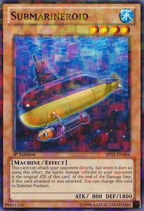 Submarineroid - BP02-EN044 - Mosaic Rare - 1st Edition x3 - Near Mint
