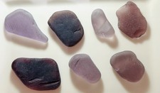 rare color sea glass from japan Surf-Tumbled Beach Glass