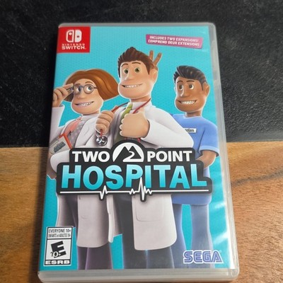 SEGA Two Point Hospital Nintendo Switch Includes 2 Expansions E10+ NTSC 2020