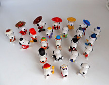 Vintage Minature Snoopy Figurines 1999 World Tour Series Macdonalds Collectable
