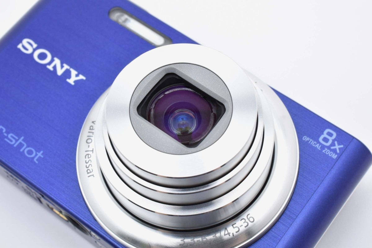 TOP MINT] SONY Cyber-shot DSC-W730 Blue Camera Japanese Only