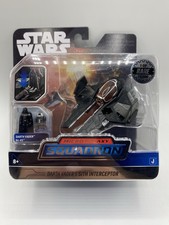 Star Wars Micro Galaxy Squadron Darth Vader s Sith Interceptor RARE 1 15000 NEW