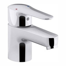 Kohler July Single Hole Bathroom Faucet Polished Chrome K-16027-4-CP