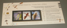 Canada Stamp Souvenir Sheet Beneficial Insects Royal Philatelic Society 2012