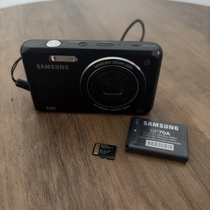 Samsung Digital Camera DV90 16.1MP Selfie Screen Black Tested