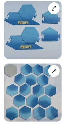 NEU Catan NEU 4 Rahmenteile 19 Wasser für Seefahrer für Siedler von Catan Rahmen - Bild 1 von 4