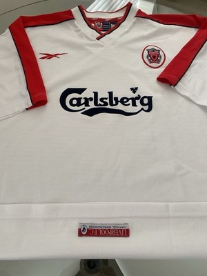 Original Liverpool FC 1999-00 Third Kit Official, Size L UK