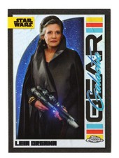 2024 Topps Chrome Star Wars - GG-4 Leia Organa - Galactic Gear - Refractor