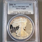American Silver Eagle 2006-W $1 1 oz Silver Proof PCGS PR70 DCAM 29439096