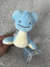 2017 Pokemon Center Exclusive Lapras Ditto Plush Toy With Tag - Mint Condition