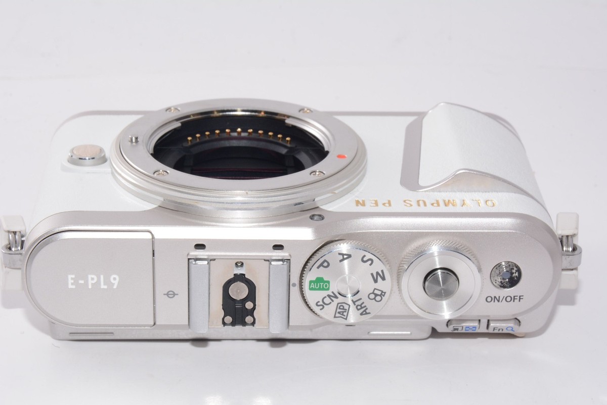 Exc+5/1920shots] Olympus Pen E-Pl9 Ez Double Zoom Kit White From