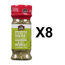 Club House All Purpose Seasoning Garlic Herb 131g Spice Blend 8 Packs