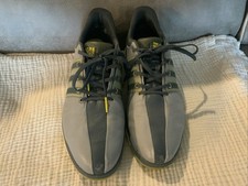 Adidas Tour 360 Boost Men s Golf Shoes SZ 10, 2-toned Grey w/Yellow Accents