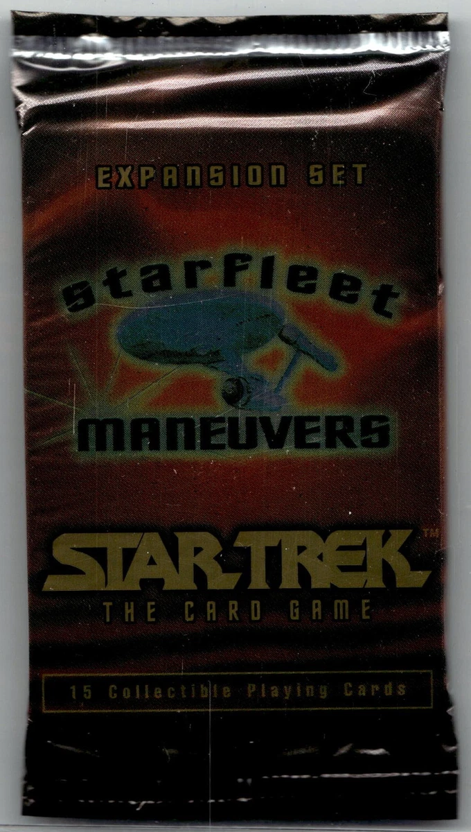 Star Trek: The Card Game Sealed Collectible Card Game Packs for