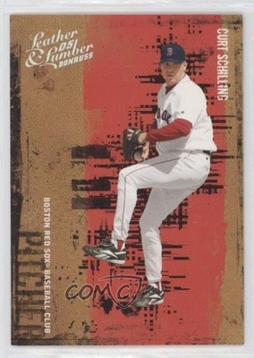 2005 Donruss Leather & Lumber Silver 35/100 Curt Schilling #33 s7f