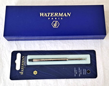 Beautiful Waterman Paris Ballpoint Pen - Navy Blue comes with new refill 