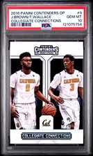 2016 #9 JAYLEN BROWN/TYRONE WALLACE PSA 10