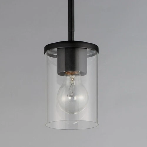 Maxim Lighting 90200CLBK Corona Mini Pendant Black - Picture 7 of 8