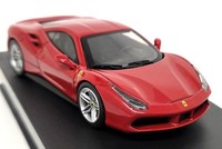 Atlas 1/43 Ferrari 488 Gtb 2015 Rosso Red Scale Diecast Model Car
