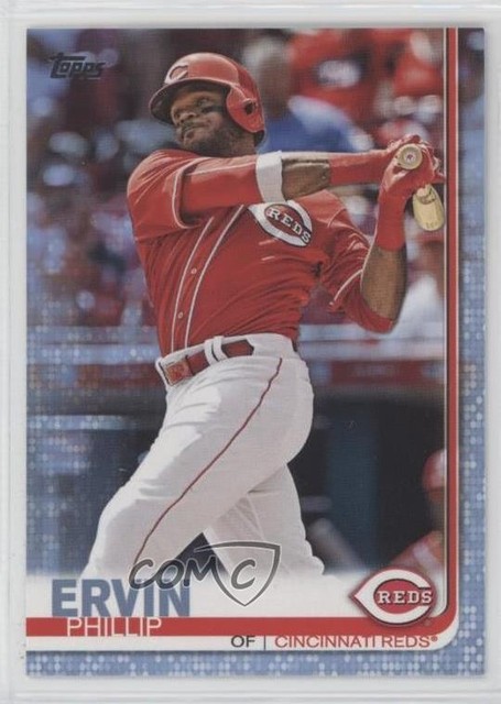 2019 Topps Father's Day Blue 50/50 Phil Ervin Phillip Ervin #558 Rookie RC 15r3